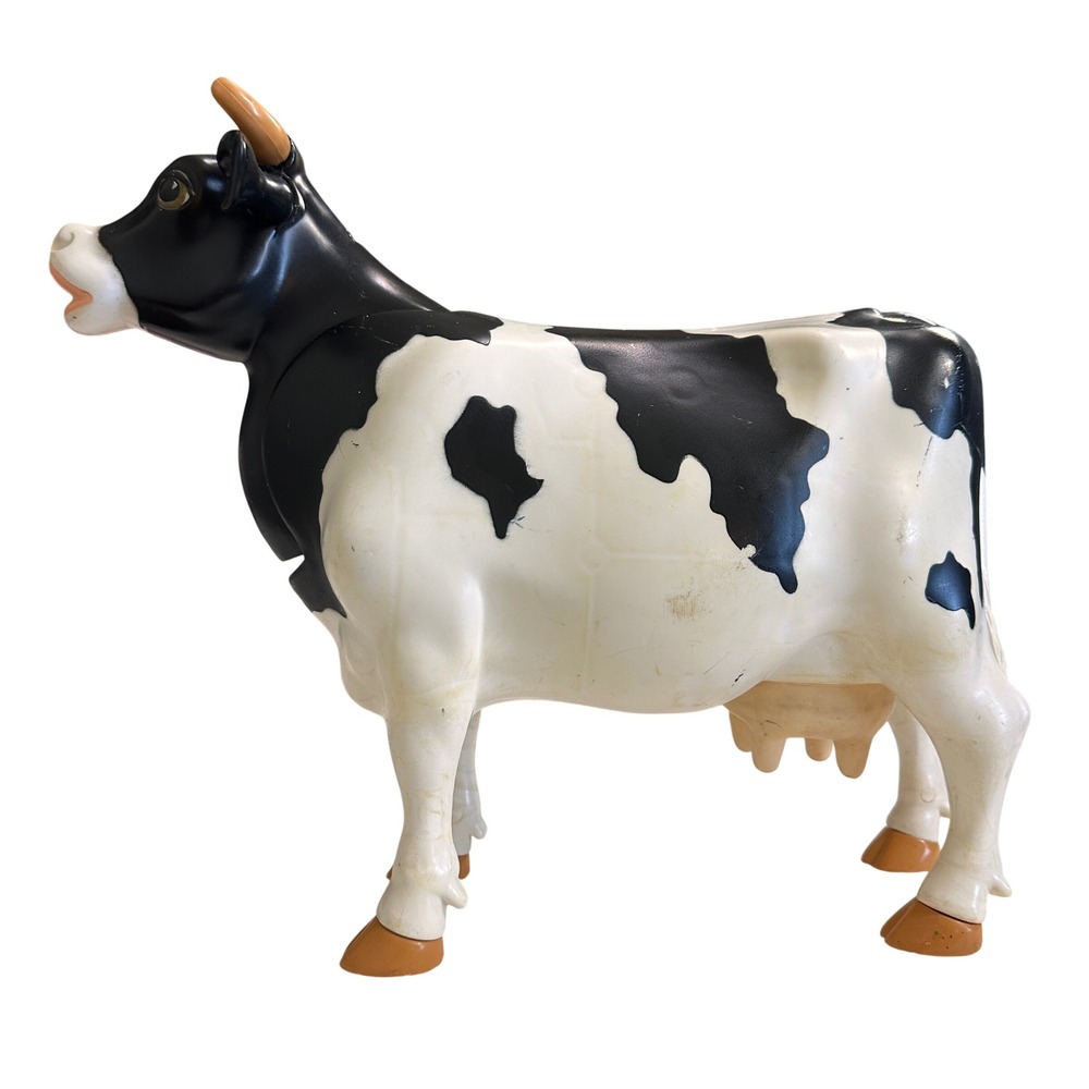 VTG 1977 Milky The Marvelous Milking Cow Kenner General Mills Toy Figure Farm